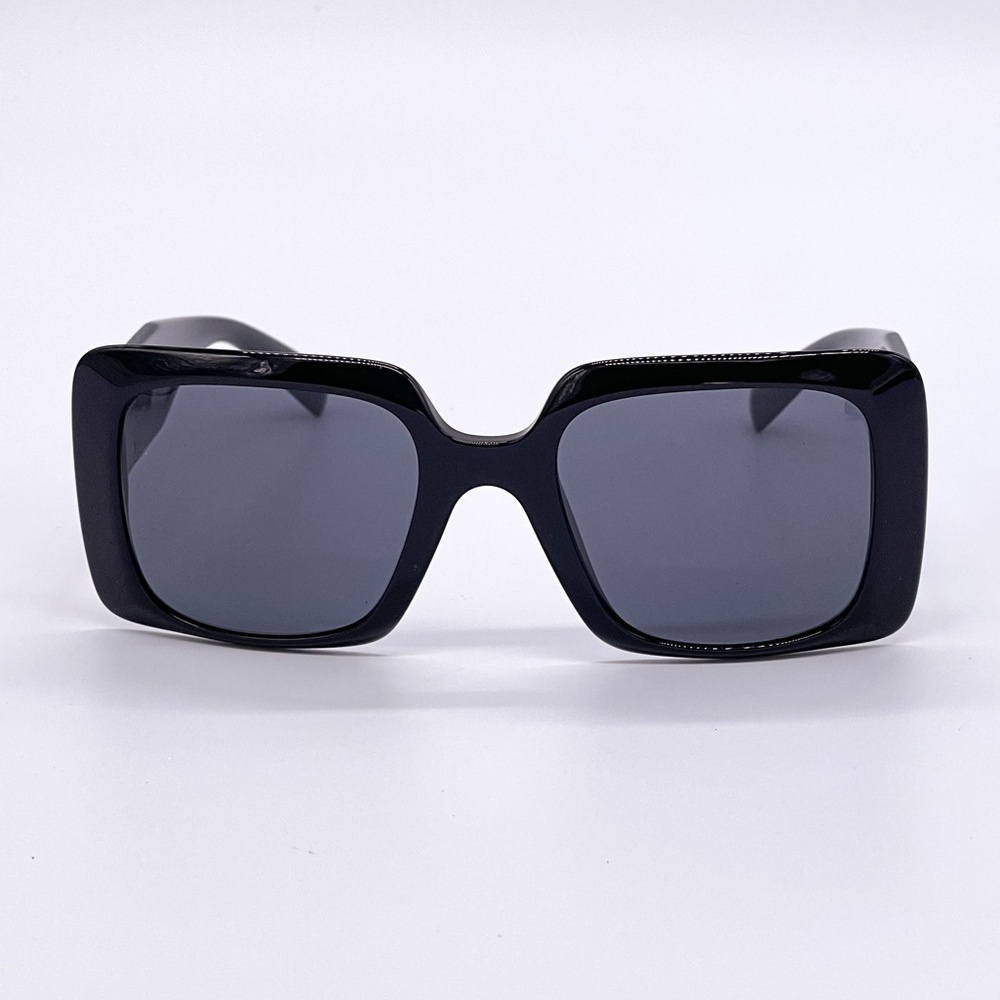 NEW VERSACE MOD 4405 GB1/87 SQUARE WOMEN SUNGLASSES VERSACE VE4405 BLACK - Picture 2 of 9